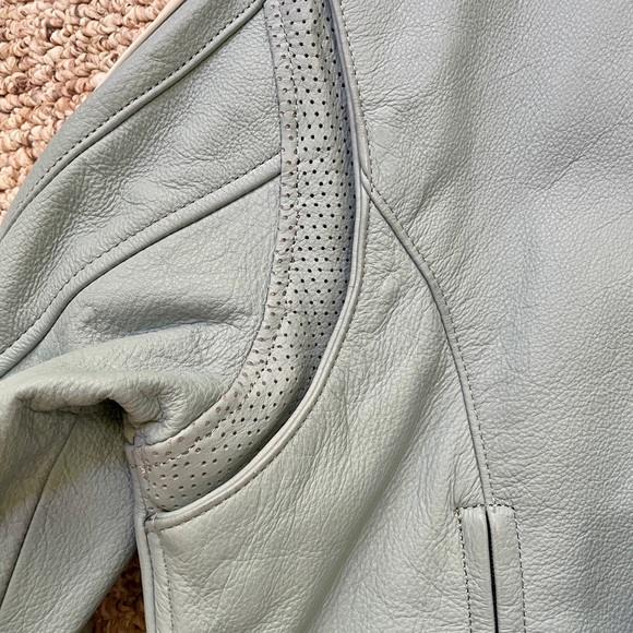 Leather Motorcycle Jacket - Picture 6 of 10